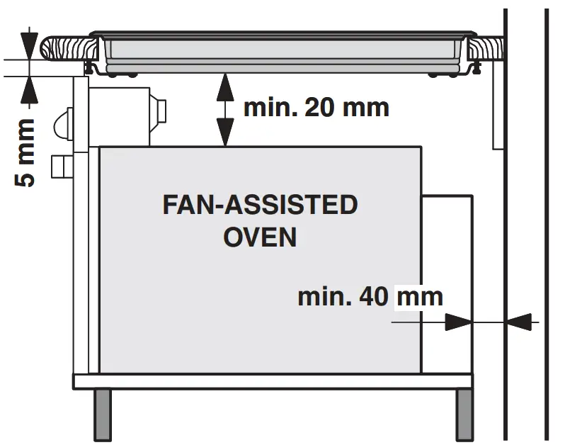 CIC 642 C Black Built-in Zone Induction Hob Installation