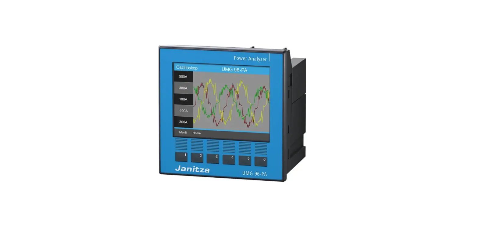 Janitza Umg 96-pa Power Analyzer Instruction Manual