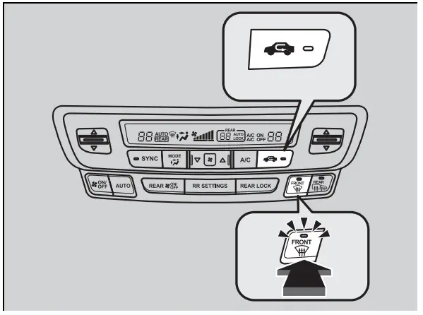 HONDA P213 Climate Control System - Figure 4