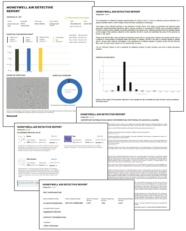 Honeywell 32352460 Air Detective- . HONEYWELL AIR DETECTIVE R