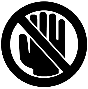 Safety Hand Icon