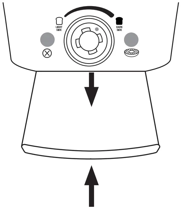 TSTE-MVC-SMC 900-Watt Marvels Spider Man Red 2-Slice Toaster parts 4