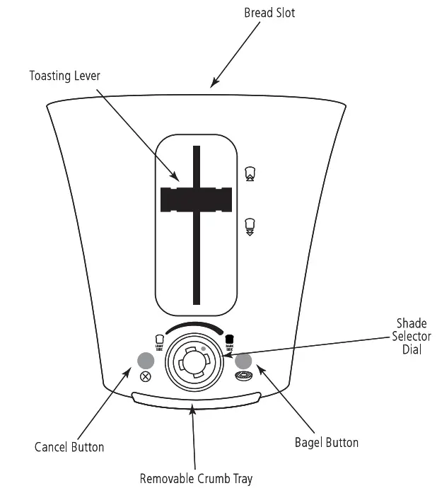 TSTE-MVC-SMC 900-Watt Marvels Spider Man Red 2-Slice Toaster parts 4
