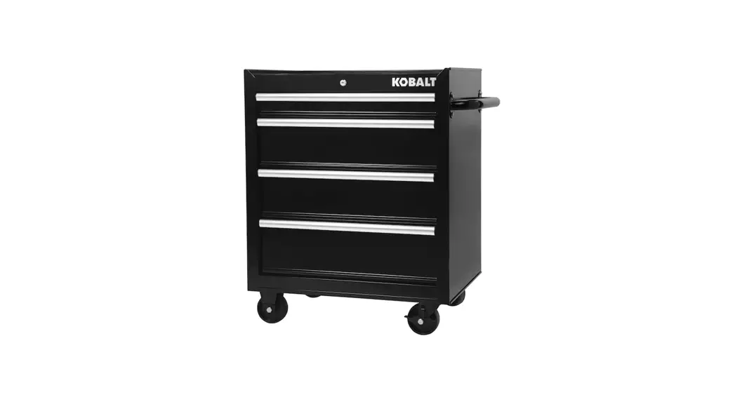 Kobalt 19156 26.7-in W X 33-in H 4-drawer Steel Rolling Tool Cabinet Instruction Manual