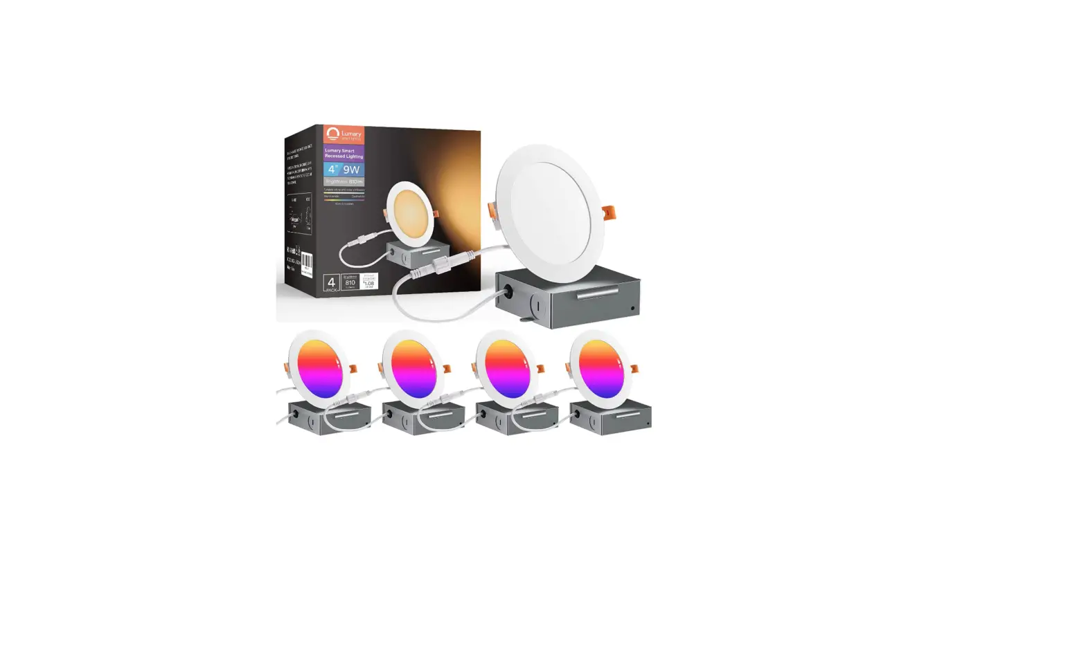 Lumary Us Sd6a 4 Smart Recessed Lighting Instruction Manual