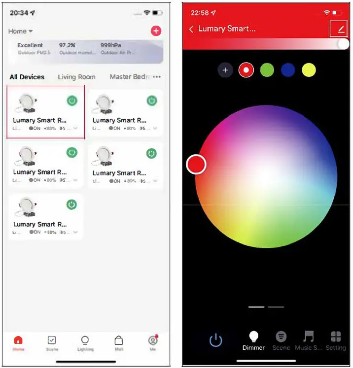 Lumary-US-SD6A-4-Smart-Recessed-Lighting-instruction-manual-fig-9