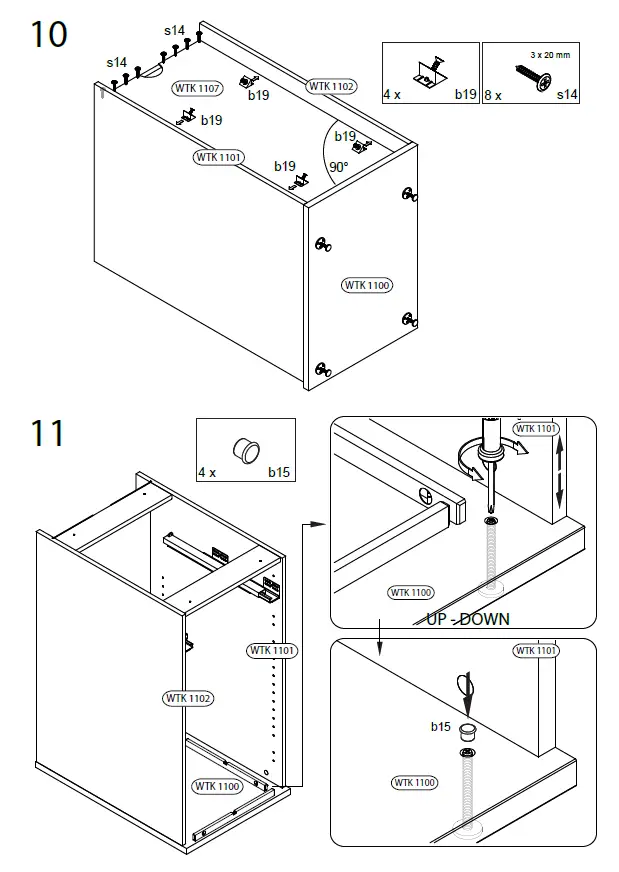 WASHTOWER-WSUS45-11-Base-Cabinet-Installation-FIG-13