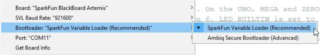 WRL-15376 - Bootloader SparkFun Variable Loader