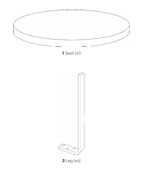 MATT-BLATT-Set-of-4-Replica-Aalto-L