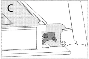 beko BBIM12300X Electric Oven - Cleaning the oven door 7