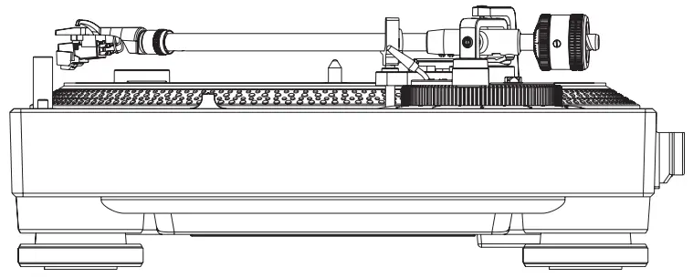 Adjusting the tone arm balance