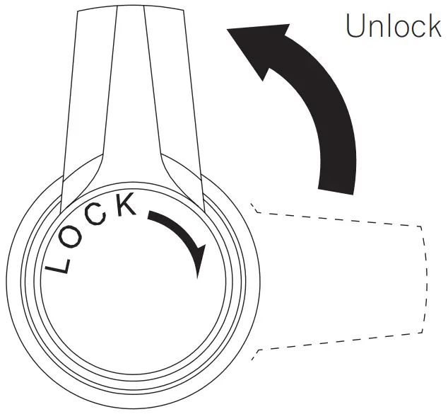 Adjusting the arm height