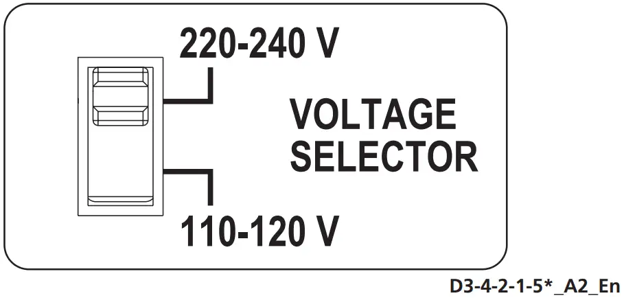 Voltage selector