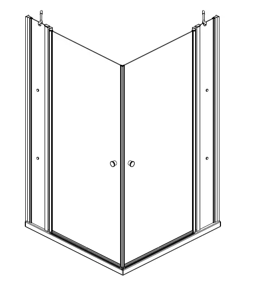 AQUABATOS-FSP204-Corner-Shower-with-Swing-Doors-FIG- (12)