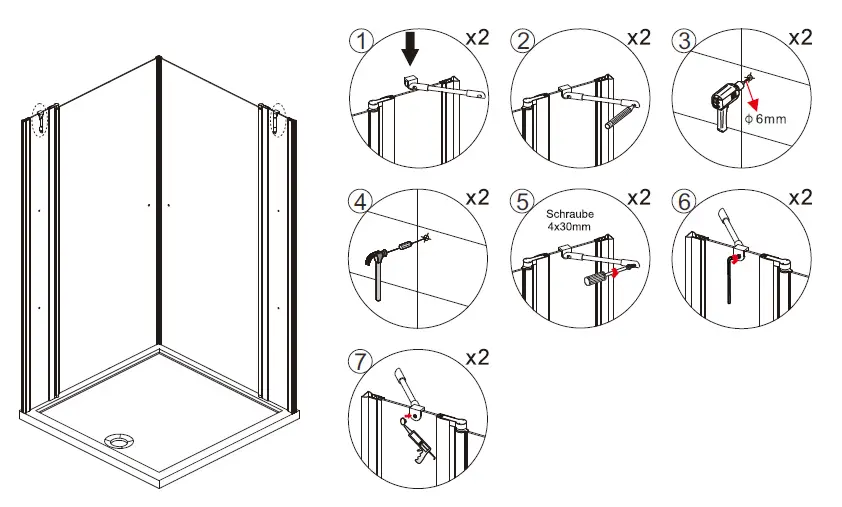 AQUABATOS-FSP204-Corner-Shower-with-Swing-Doors-FIG- (21)