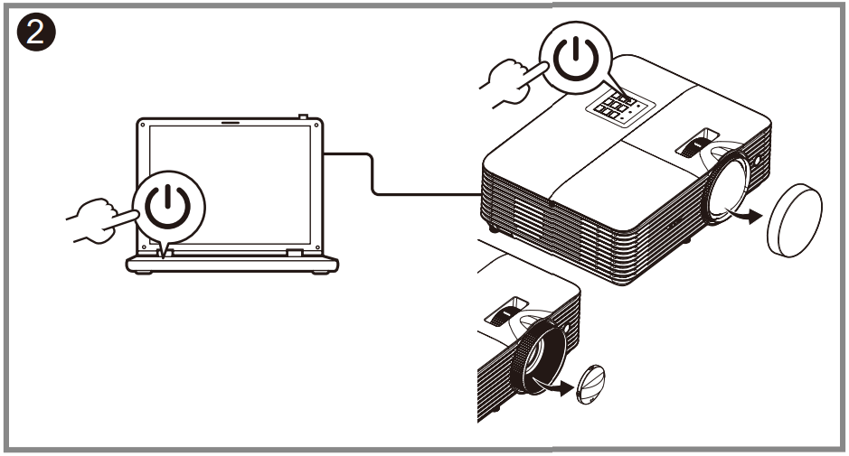 acer X1527i Projector - FIGURE 2
