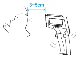 Flus DT-8806C SF-8806C Non Contact IR Thermometer - 5