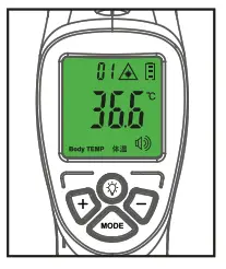 Flus DT-8806C SF-8806C Non Contact IR Thermometer - 6