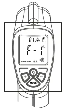 Flus DT-8806C SF-8806C Non Contact IR Thermometer - 9