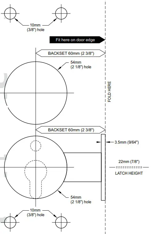 GAINSBOROUGH TriLock Series Central Screens and Locks -