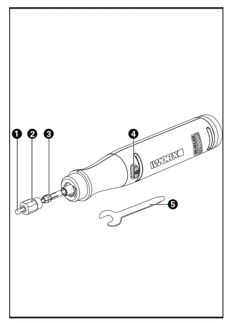 WORX WX739 20V Cordless Rotary Tool - FIG1