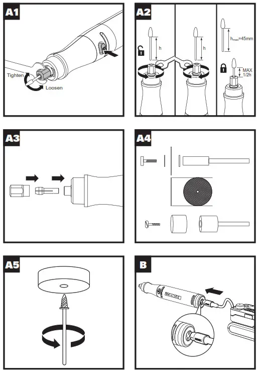 WORX WX739 20V Cordless Rotary Tool - FIG2