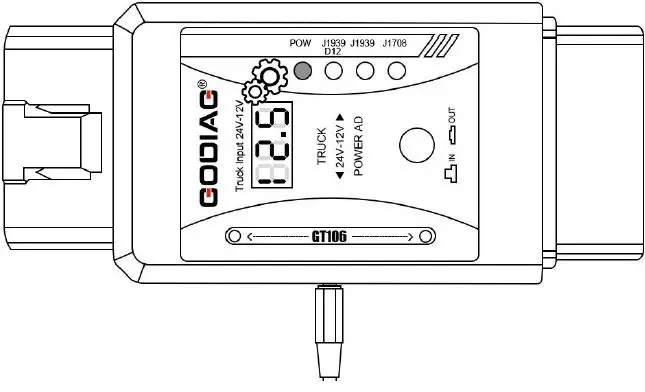 GODIAG-GT106-Scanner-for-Heavy-Duty-Truck-Adapter-FIG-8
