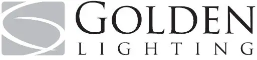 GOLDEN-LIGHTING-6958-1W-6958-SF-Roxie-6-Inch-Wide-Semi-Flush-Ceiling-Fixture-logo