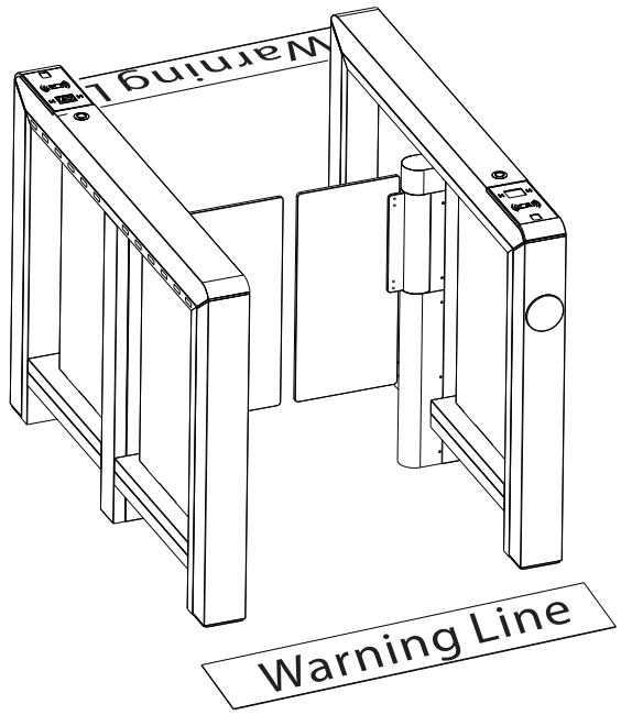 ZKTeco Mars S1000 Series Mars Pro S1000 Series Security Gate - FIGURE 10