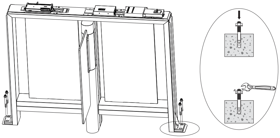 ZKTeco Mars S1000 Series Mars Pro S1000 Series Security Gate - FIGURE 8