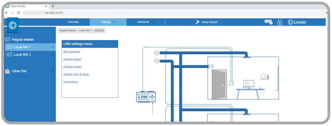 Lindab Pascal Operate - Extract remember