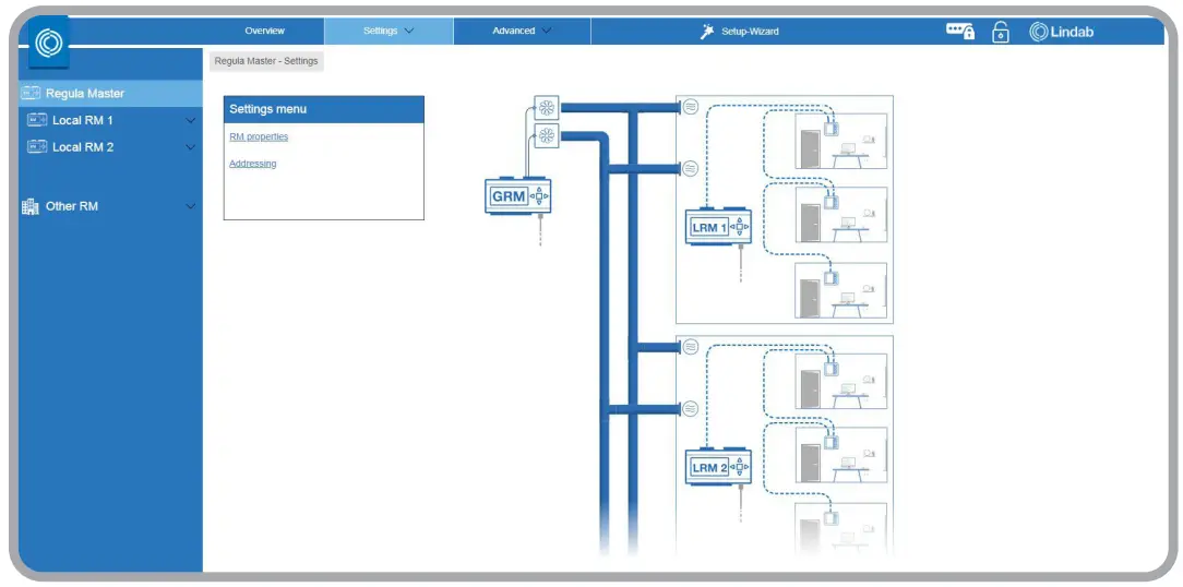 Lindab Pascal Operate - connect and name