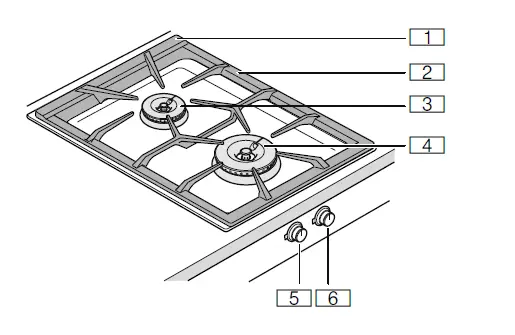 Gaggenau-VG425215AU-Gas-Hob-FIG-1