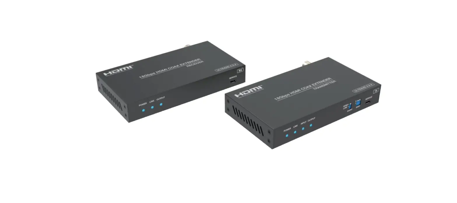 Koa Edi Hdc-ecb100s 18gbps Hdmi Over Coaxial Extender User Manual