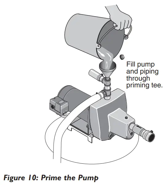 Preparing to Start the Pump
