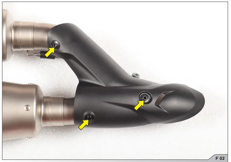 REMOVAL OF STOCK HEAT SHIELD
