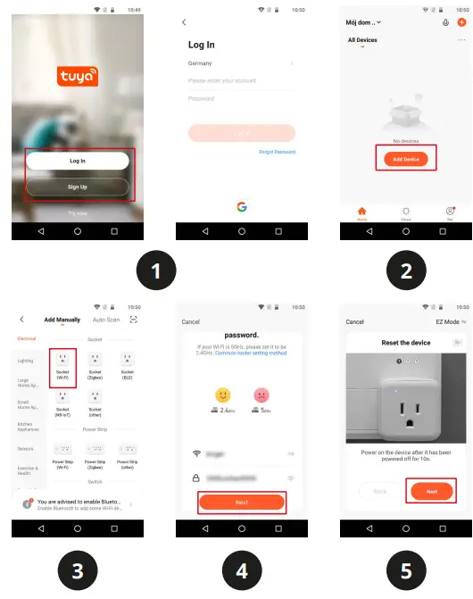 Kruger Matz KM2201 Wi-Fi Smart Socket - fig 1