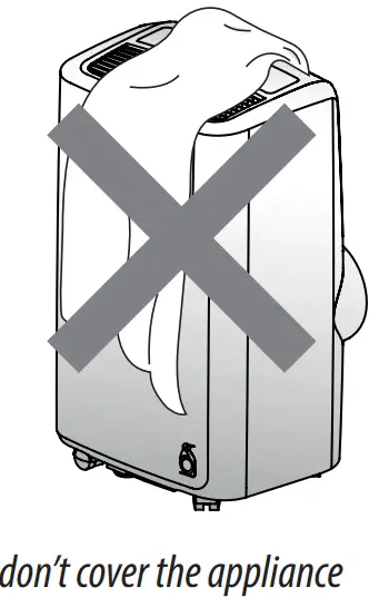 DeLonghi PAC EM Compact Special Edition Portable Air Conditioner - fig 14