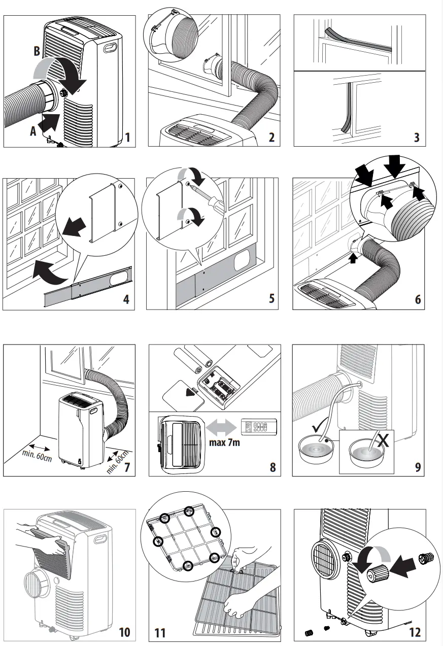 DeLonghi PAC EM Compact Special Edition Portable Air Conditioner - fig 2
