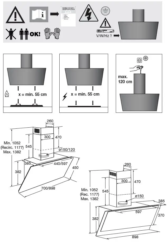 ETNA-AD570-Series-Cooker Hood-12