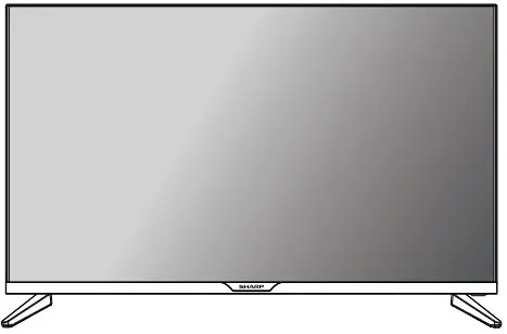 SHARP 2T C32EF2X LED Backlight TV