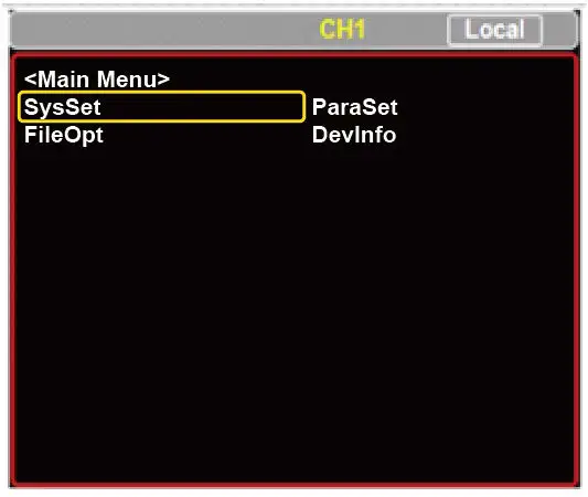 FIG 30 System Configuration Page