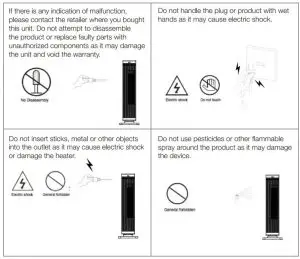 FIG 11 SAFETY WARNINGS