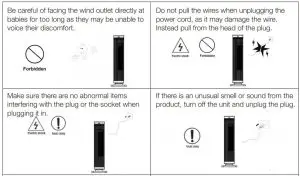 FIG 12 SAFETY WARNINGS