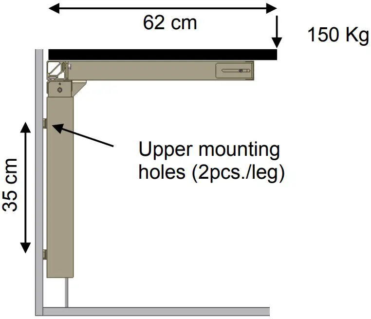 Tension in upper bolts of Flexi frames
