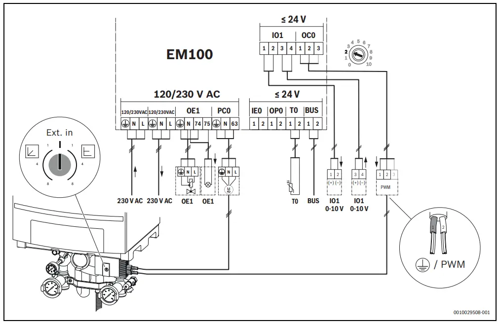 Buderus EM100 Switch Module - Fig 27