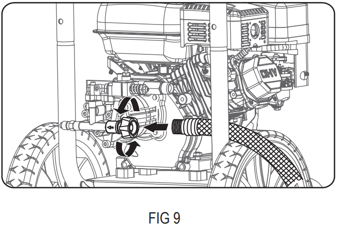 DuroMax XP2700PWS Gasoline Pressure Washer - ASSEMBLY