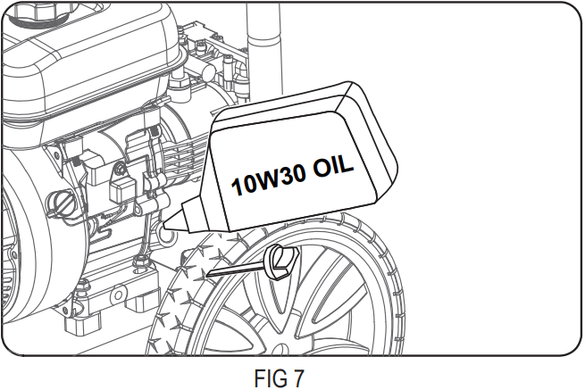 DuroMax XP2700PWS Gasoline Pressure Washer - Checking Engine