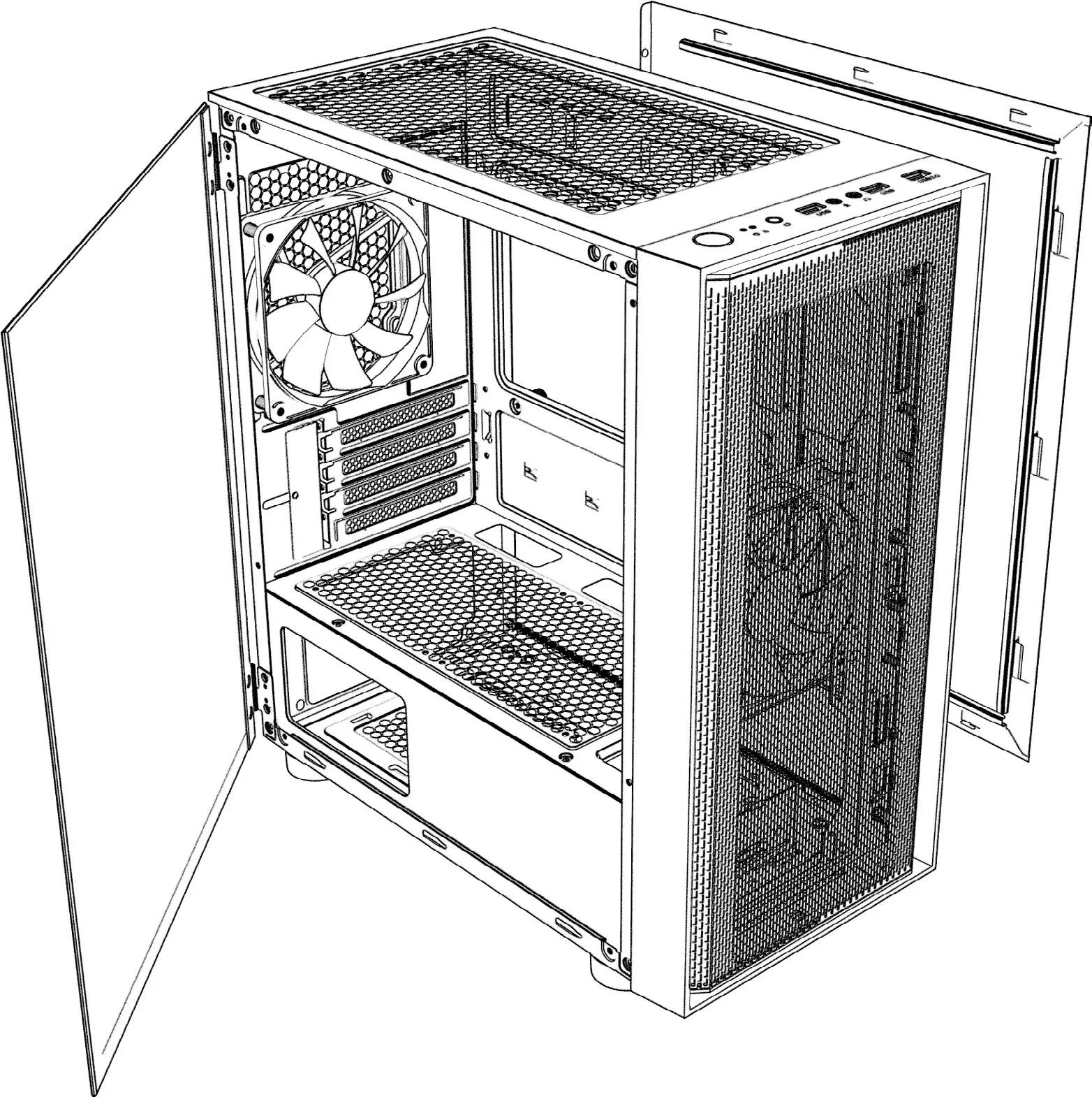 OVERSTEEL AERIS Gaming PC Case - BASIC INSTALLATION 2