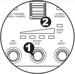 Checking the battery level